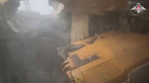 Боевая работа танкового экипажа группировки войск «Южная»