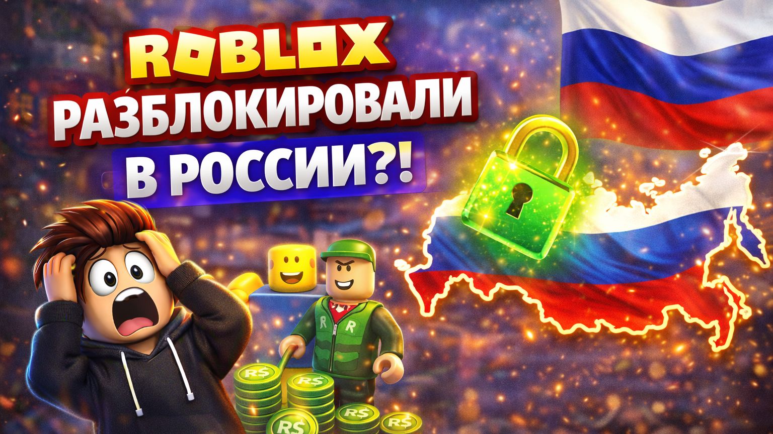 ROBLOX РАЗБЛОКИРОВАЛИ В РОССИИ?!