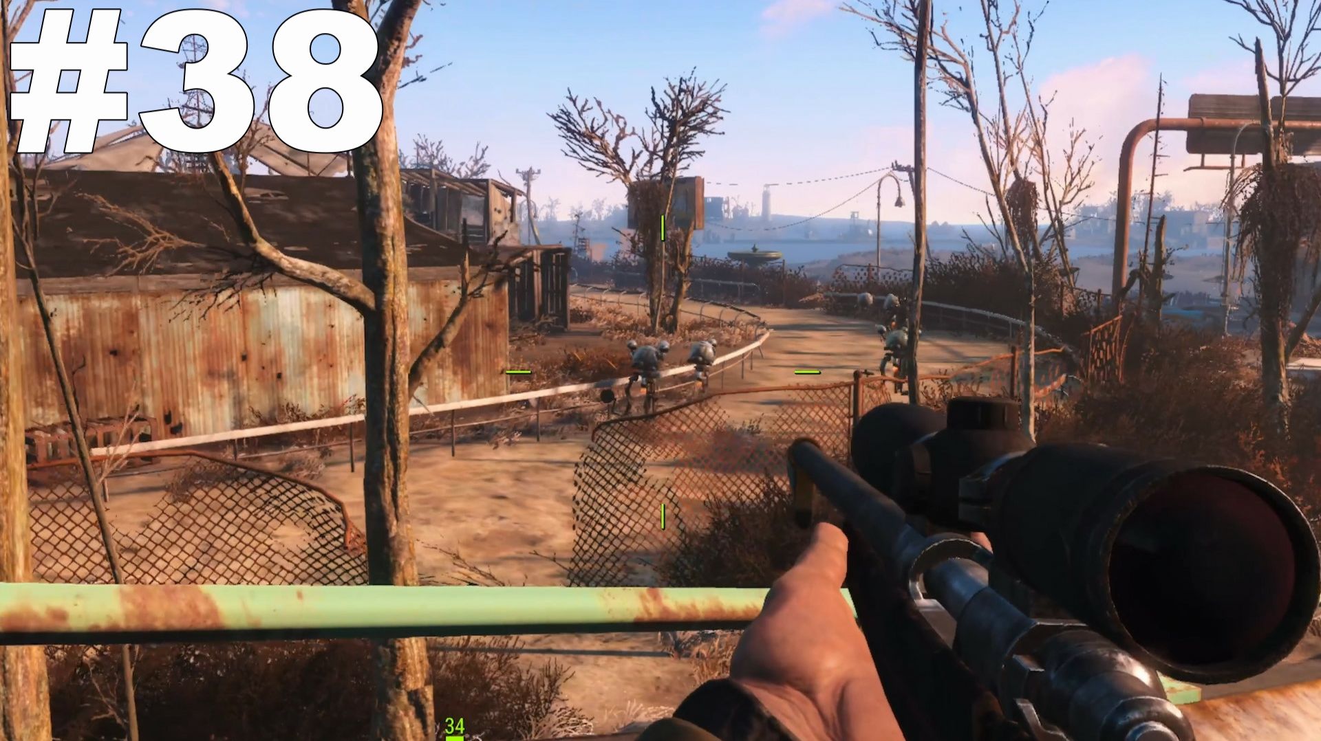 ▶Fallout 4. Ферма Финча: Поселению угрожают рейдеры(Кайф - Сити). #38 смотреть онлайн