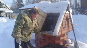 Утепление колодца, чистка колодца. podkapaev.ri