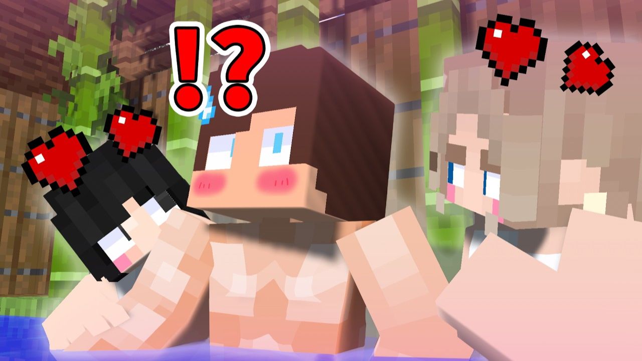 Джей Джей заблудился в заснеженной деревне?! - Анимация для Майнкрафта смотреть онлайн