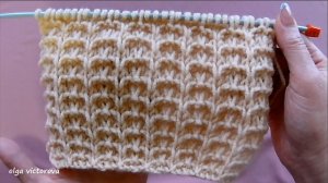 529 РЕЛЬЕФНЫЙ УЗОР СПИЦАМИ Вязание Узоры спицами