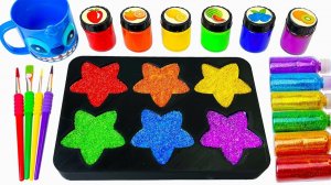 ИГРАЕМ В СЛАЙМЫ ЗАЛИВАЕМ ЦВЕТНЫЕ ЗВЕЗДОЧКИ ВИДЕО ДЛЯ ДЕТЕЙ ДЕТСКИЙ КАНАЛ ИГРАЛКИ-ЗАЛИПАЛКИ