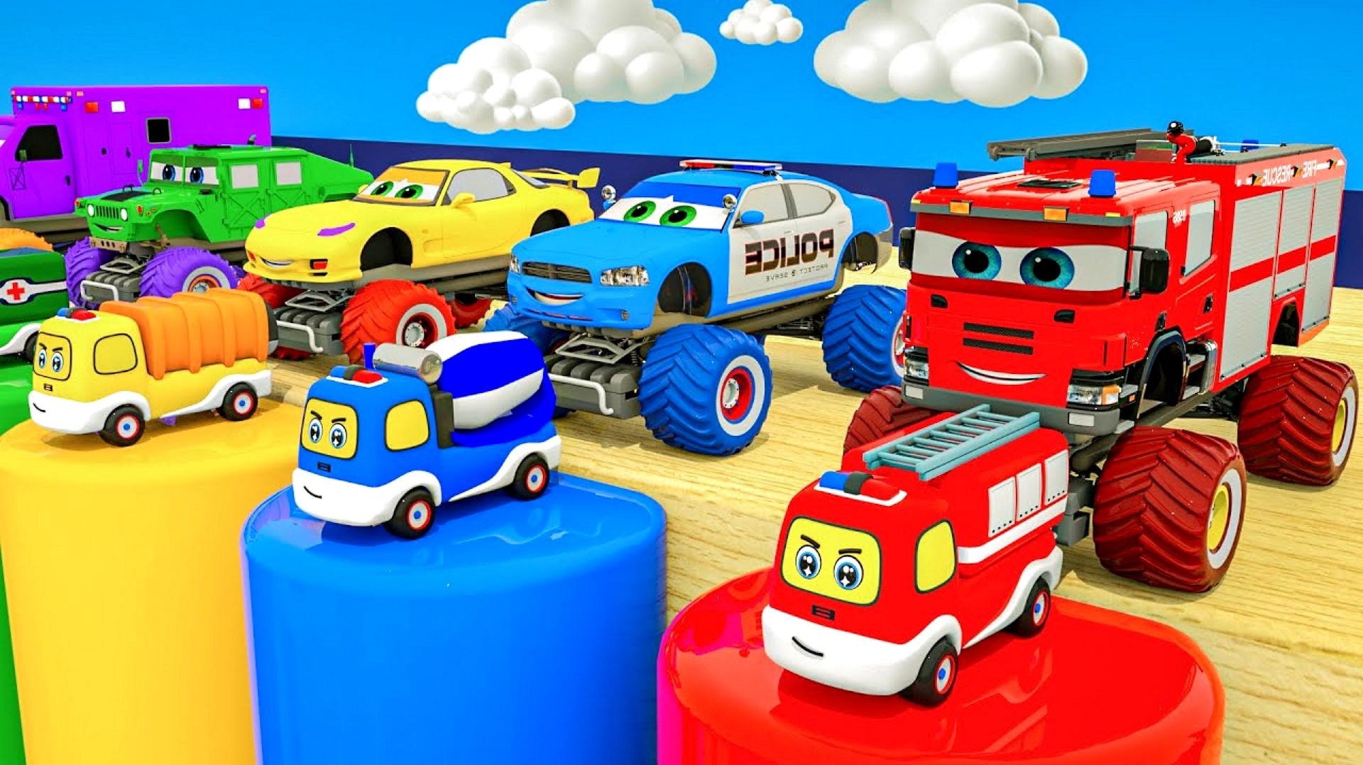 Мультфильмы для малышей Мультики для детей Мультики про машинки Мультфильмы для мальчиков и девочек