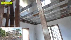 Филиппинка на русском. Стройка у друга, замена перекрытия. Веранда. Продолжение.