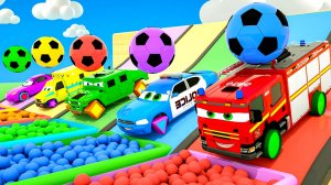 Мультяшки с веселыми песенками для детей и малышей. Мультяшки про машинки для детей и малышей