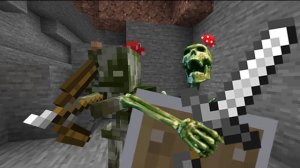 Скелеты сражаются друг с другом в Майнкрафте?