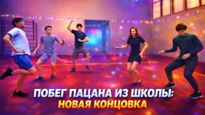 Побег Пацана из Школы: Обновление с Новой Концовкой! Вечеринка Скулбоя в Спортзале, Прохождение!