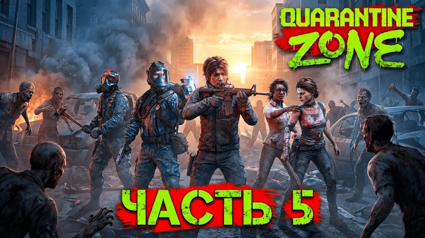 Quarantine Zone: ЧАСТЬ 5| Продолжаем выживание в Зоне 🐿️ смотреть онлайн