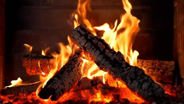 Камин 🔥 фоновое видео #fire #огонь смотреть онлайн