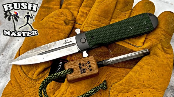 Нож Adimanti Самсон Ganzo. Лесной тест. Ножи не для леса