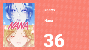 Нана 36 серия (аниме-сериал, 2006)