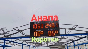 Анапа 24.01.2026 Коротко