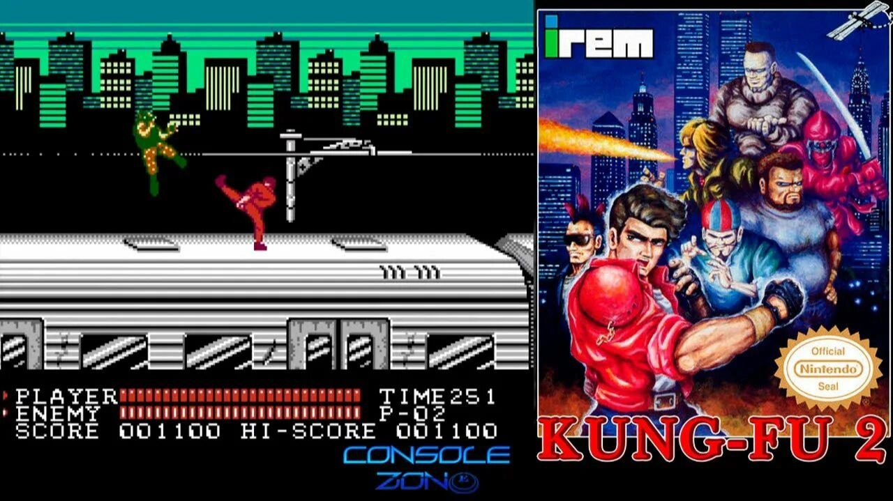 Spartan X 2 (NES) смотреть онлайн