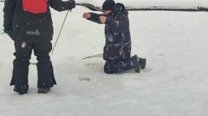 Основной водоём. Форель на пасту.