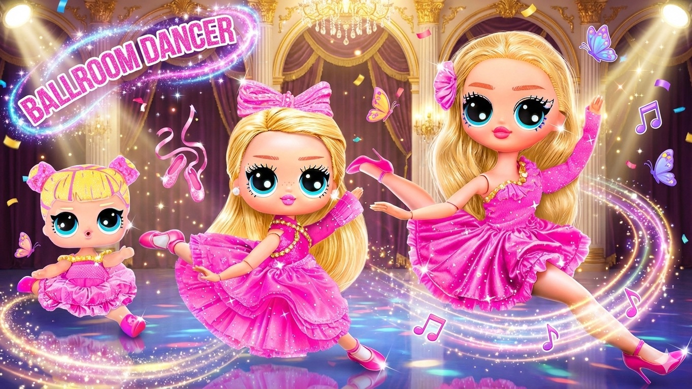 Бальная танцовщица растёт! 32 лайфхака для взросления Кукол ЛОЛ ОМГ! смотреть онлайн
