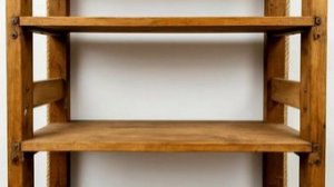 Деревянный  стелаж на балкон или лоджию.