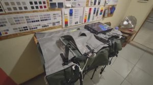 Обзор тентов и тканей -экскурсия по товарам