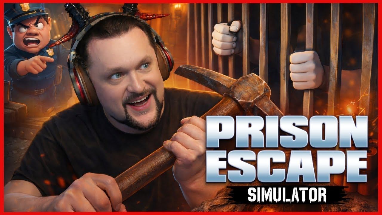 Все. Доигрались. Пытаемся выбраться... Prison Escape Simulator Dig Out смотреть онлайн