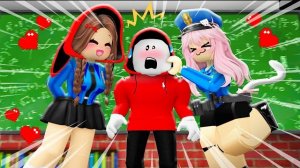 Джей Джей стал очень популярным в полицейской школе! Анимация Роблокс