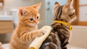 ДОБРЫЙ МУЛЬТФИЛЬМ ДЛЯ ДЕТЕЙ, трое друзей котят проводят время вместе 🌈😺