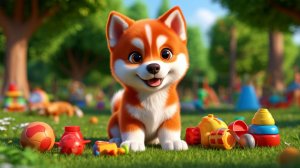 Щенок- твой луший дружок, мультик для детей и малышей.