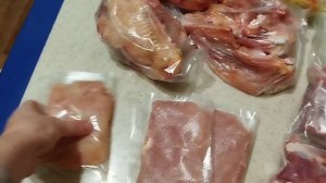 Выходной влог: Заготовки в морозилку🥩🍗  Убираю ёлку 🎄 Поход в кино 🎬📹