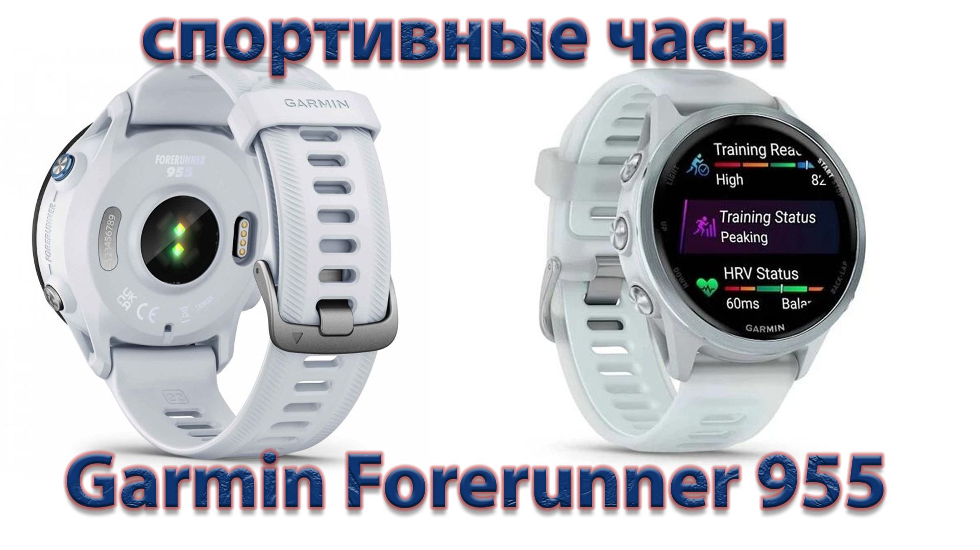 Спортивные часы. Garmin Forerunner 955. смотреть онлайн