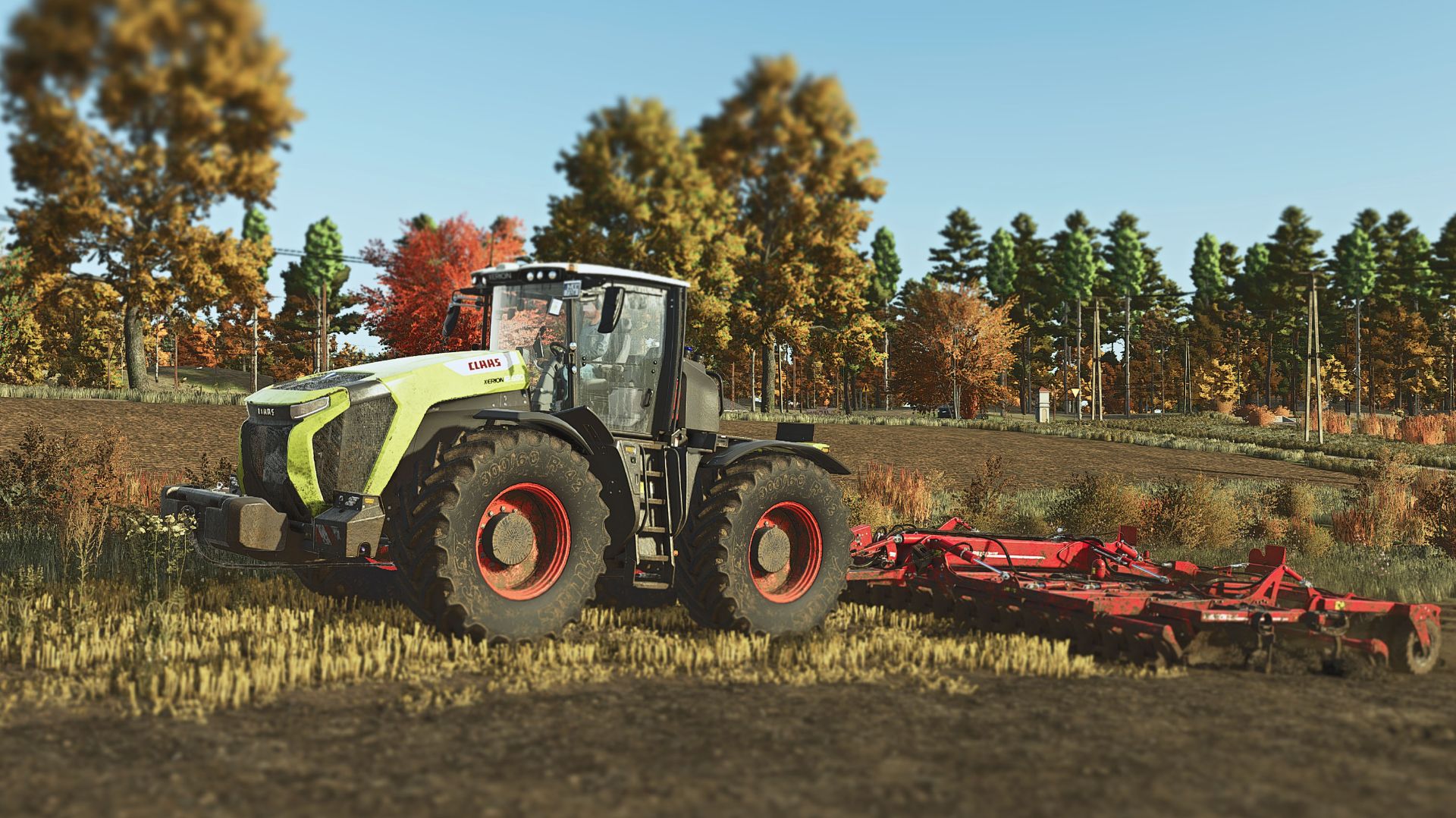 Claas Xerion 12.650 Культивация FS25 Zielonka смотреть онлайн