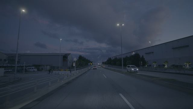 Sunset Drive through Naha, Okinawa ⁄ 8K 60fps HDR ⁄ Car Ambience (No Music) ⁄ Binaural Audio (2160p_