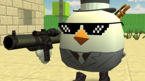 фильм я
 попал в острой с мемами чикен ган!