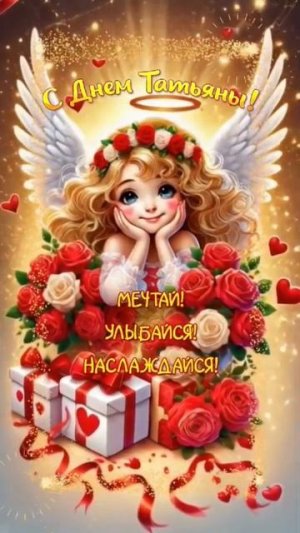 С Днем Татьяны Самое Красивое ПОЗДРАВЛЕНИЕ