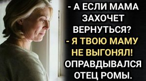 Я твою маму не выгонял! оправдывался отец Ромы. Аудио рассказы