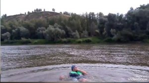 сплав на плоту.