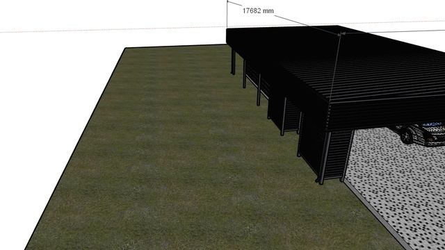 проект навеса для автомобилей