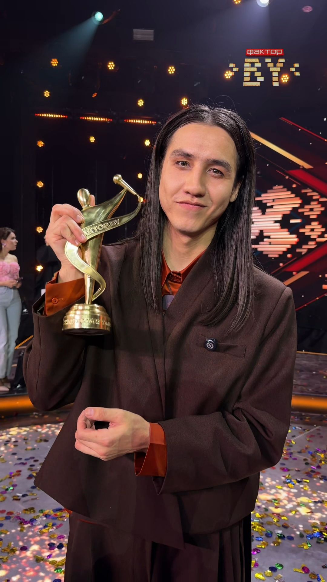 Первые эмоции победителя шоу "ФАКТОР.BY" #факторбай #беларусь1 #factorby #факторby смотреть онлайн