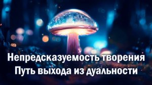 Непредсказуемость творения. Путь выхода из дуальности