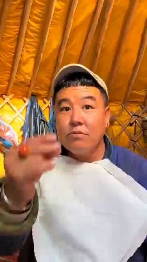 В юрте как в ресторане? Очень даже можно:)