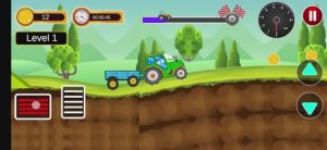 Зелёный трактор