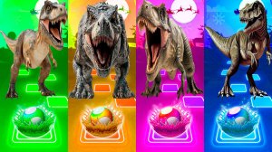 Coffin Dance Динозавры 296 уровень - Мультики про Динозавров | МУЛЬТФИЛЬМЫ ДИНОЗАВРЫ в Tiles Hop