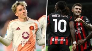 Рома - Милан Италия 25.01.26 симуляция прямая трансляция матча прогно обзор матча футбол