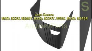 RE254054 Решётка передняя радиатора John Deere (новая, оригинал)