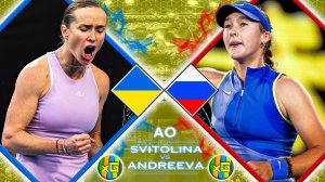 Свитолина - Андреева | AUSTRALIAN OPEN | 25.01.2026 | Прямая трансляция | xG