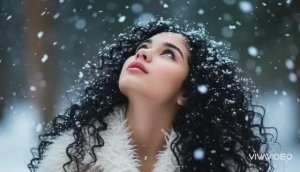 ДОБРОЕ УТРО. СНЕГ ЦЕЛОВАЛ ТВОИ ЛАДОНИ...