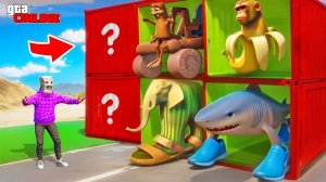 ОТКРЫЛ КОНТЕЙНЕРЫ С ИТАЛЬЯНСКИМИ МЕМАМИ! ТРАЛАЛЕРО ИЛИ ТУН ТУН САХУР? БИТВА ЗА КОНТЕЙНЕРЫ В ГТА 5