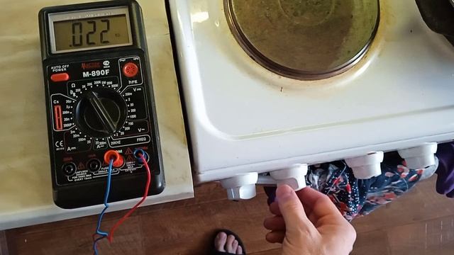 Как проверить конфорку электроплиты без включения тестером смотреть онлайн