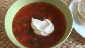 Вот так я варю очень вкусный борщ.