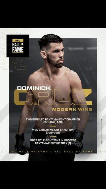 Доминик Круз введен в Зал славы UFC! #shorts #доминиккрус #ufc #залславыufc #mma смотреть онлайн