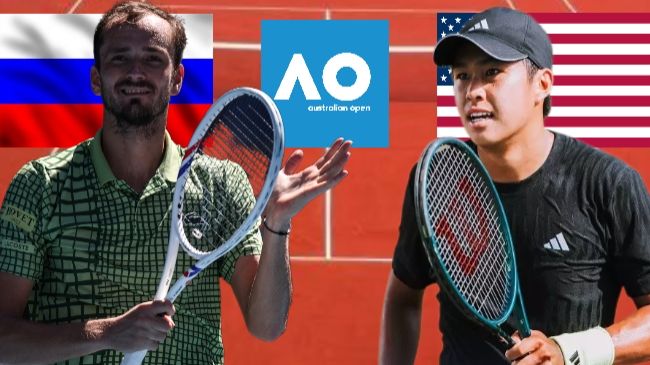 ТЕННИС ЧЕМПИОНАТ АВСТРАЛИИ 1/8 ФИНАЛА. МЕДВЕДЕВ Д. - ТИЕН Л. ТЕКСТОВАЯ ОНЛАЙН ТРАНСЛЯЦИЯ смотреть онлайн