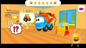 грузовичок Лева собирает монстртрак😂#игры #малыш #Лева #грузовичок